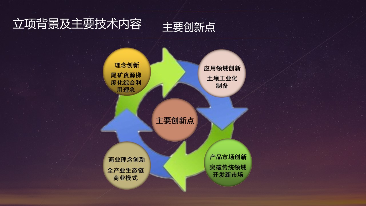 2020山东省循环经济年度十大成果介绍--尾矿梯度资源综合利用及土壤修复产业生态模式应用示范
